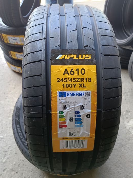 НОВИ ЛЕТНИ -18цола-245/45-1бр.-150лв."APLUS"-с монтаж и баланс