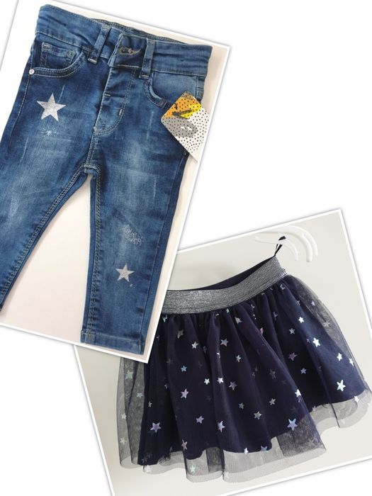 Джинсы. Юбка. Новые.