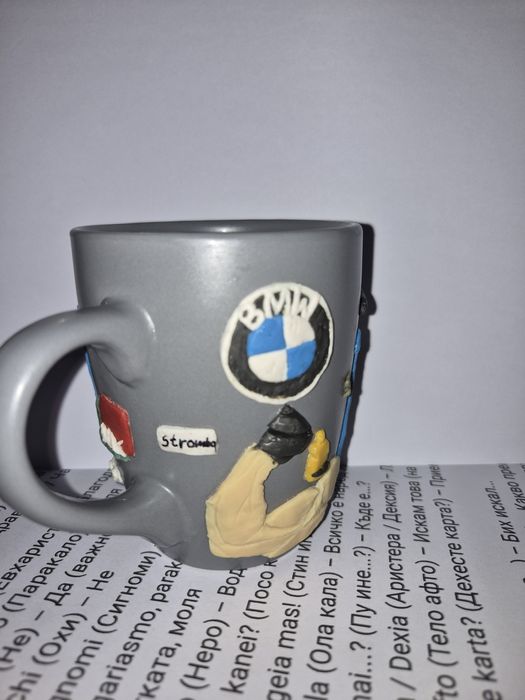 Чаша с полимерна глина