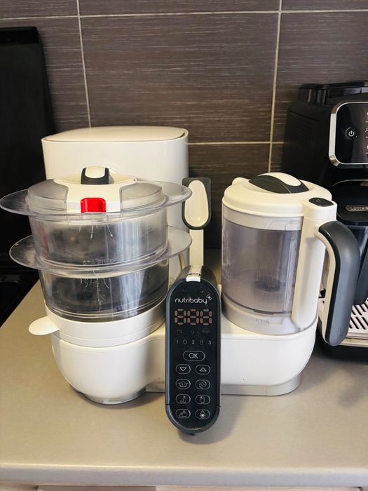Robot multifunctional pentru gatit 6 in 1 Babymoov Nutribaby