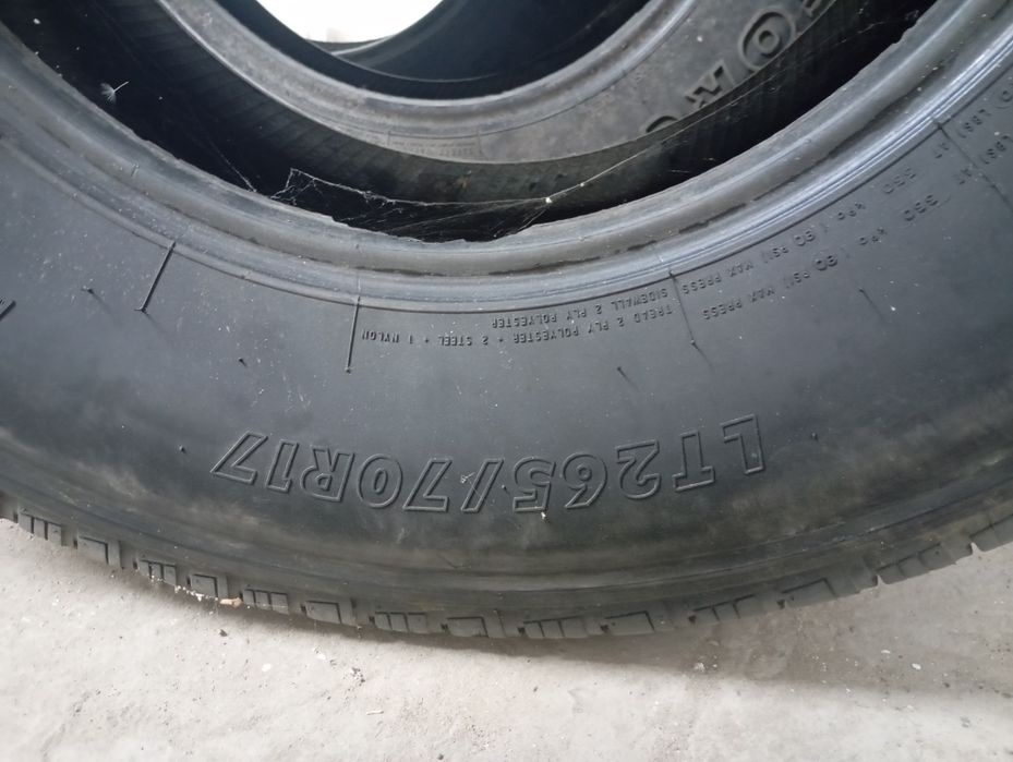 Летние шины 275/70/17
