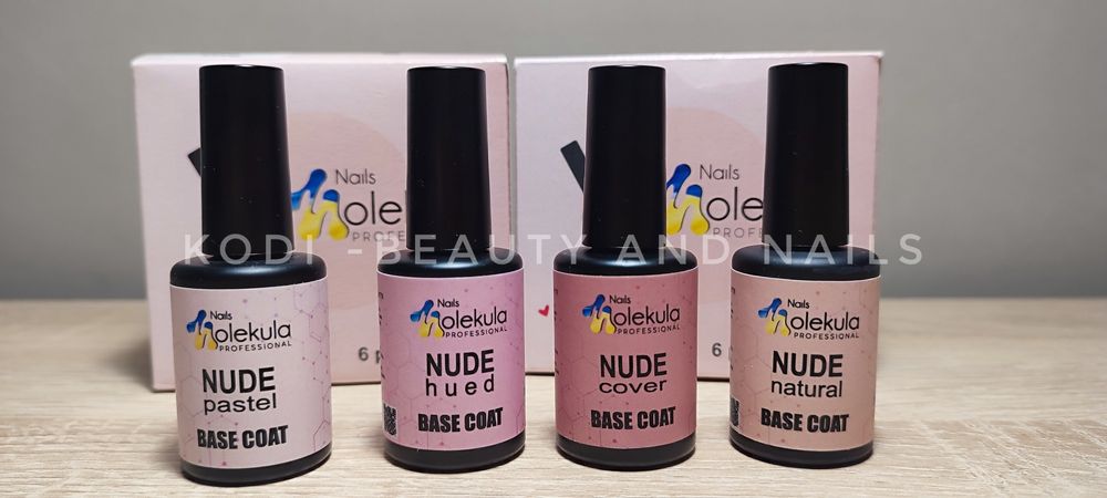 Каучукова цветна база "Molekula Nails'' Без ТПО!