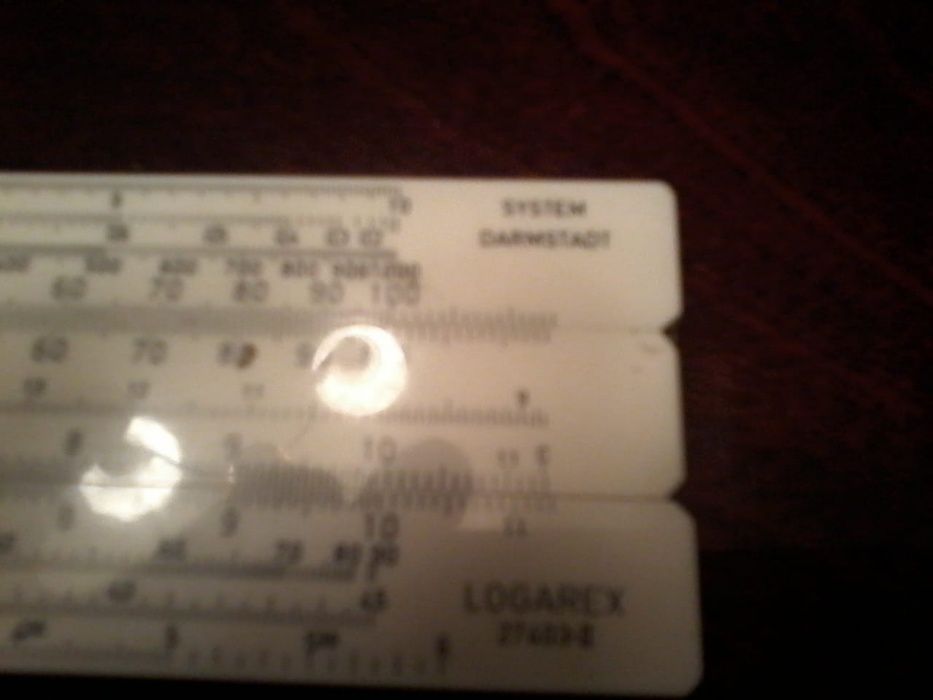 Линейка логарифмическая