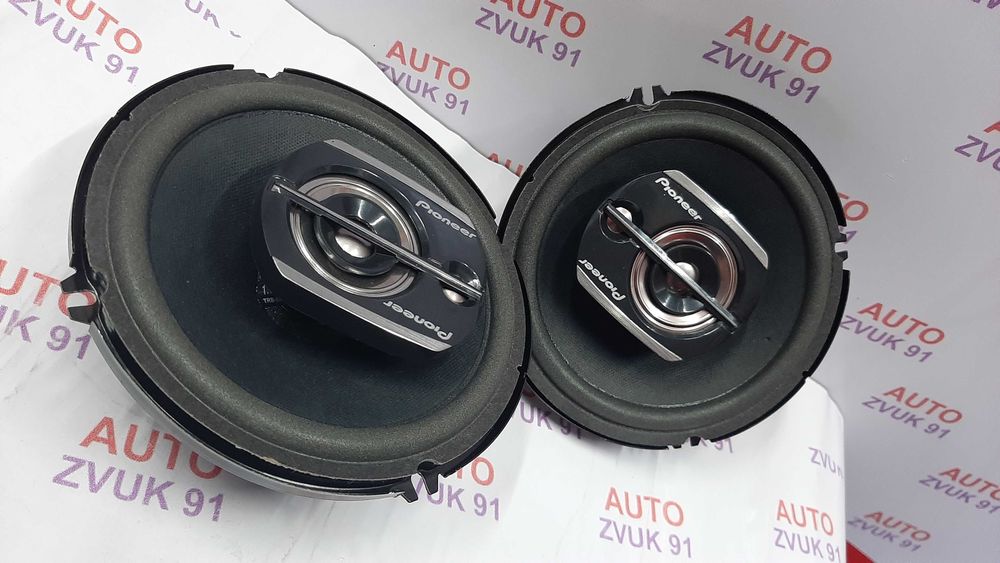 Колонки Оригинал Pioneer V3 800w. Круглые 16см. Динамики. Автозвук.