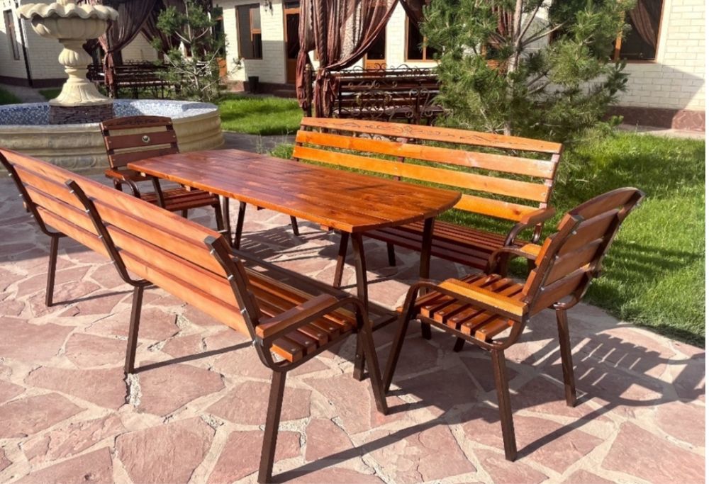 Мебель садовая,  для отдыха. Подходит для террасы, дачи, беседки,