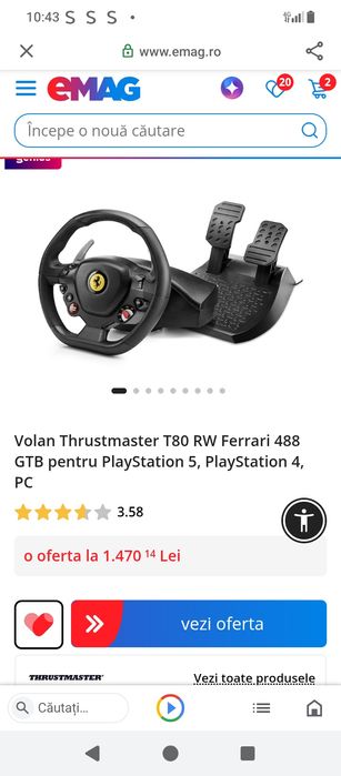Volan pentru gaming