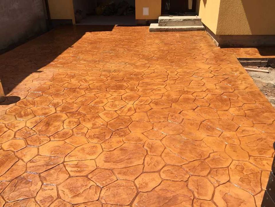 Щампован бетон , Шлайфан бетон  Д и К консулт