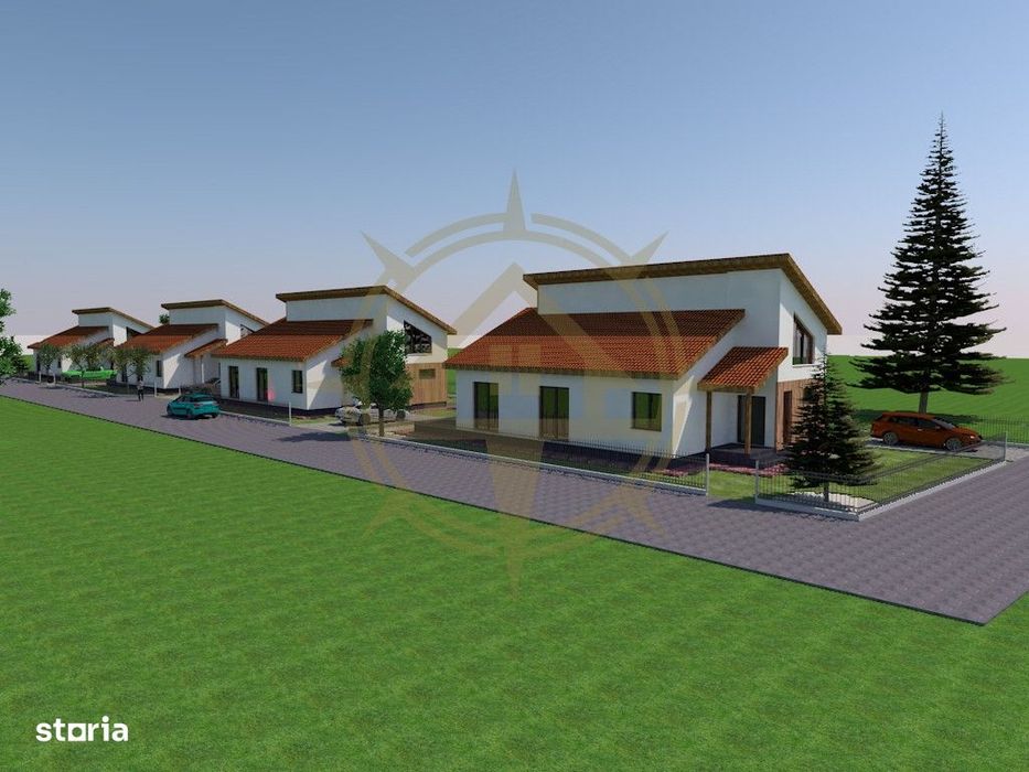 Dom00455 - vila cu arhitectura modern-contemporana snagov