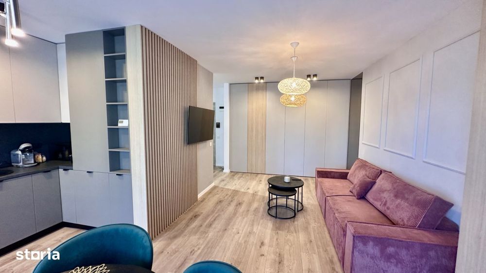 Ap 2 camere modern +garaj de inchiriat in Rozelor Residence — fotografia 3