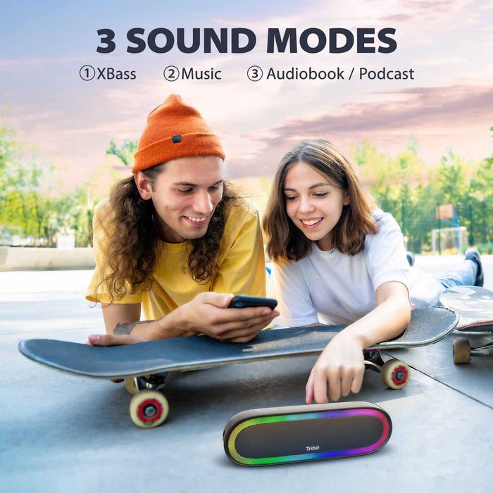 Tribit XSound Mega безжична Bluetooth тонколонка,черен цвят