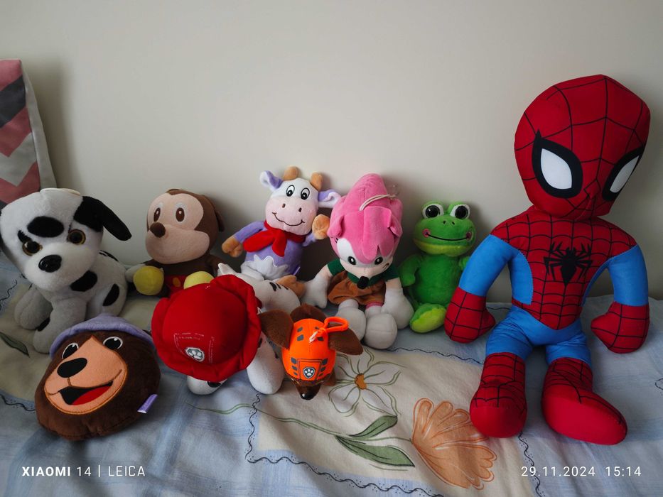 Продавам детски плюшени играчки