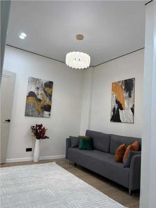 2х ком.кв 50 кв. ЖК 2025г. Потолки 3 м. Локация ТОП