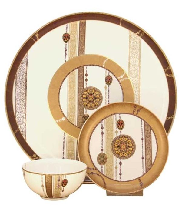 Сервиз «Цветущая степь», фарфор, 6 персон