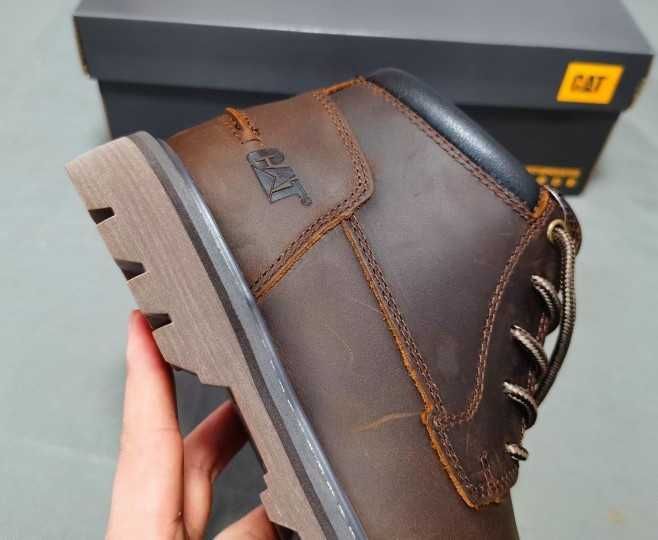 Мужские зимние ботинки кожаные CAT Colorado [39-44 размер]