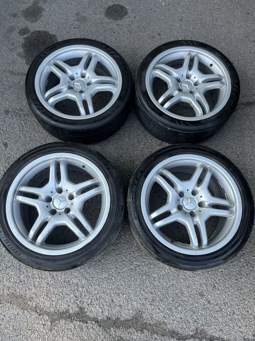 Диски AMG r18 разноширокие