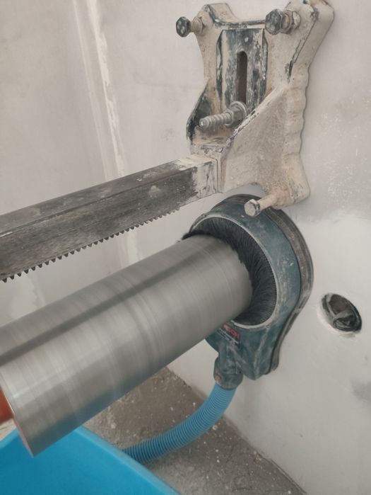 установка вытяжки алмазное сверление бетон тешиш