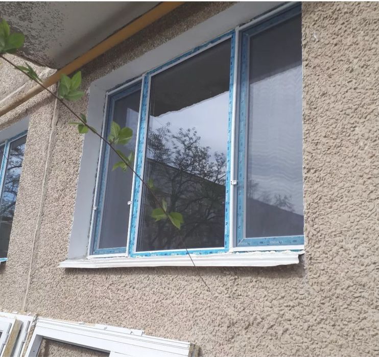 Окно Актау пластик терезе алюмин витраж