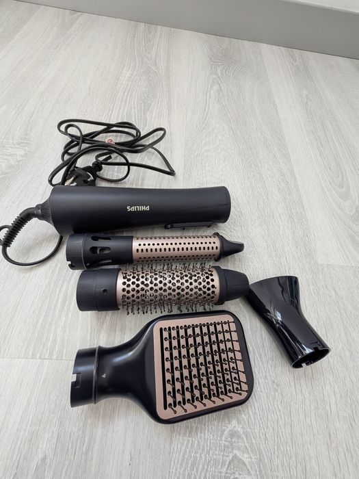 Philips Air Styler 5000 BHA530 Set 5 in 1 1000W Ionizare Volum Profesional