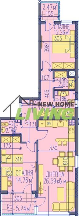 Продава се Тристаен апартамент в Пловдив, Център - 116 кв.м за 1199 €/кв.м - Снимка #3