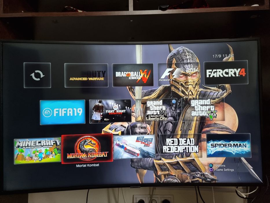 GTA-V, Minecraft,Farcray pe joc Ps3 Slim Modat