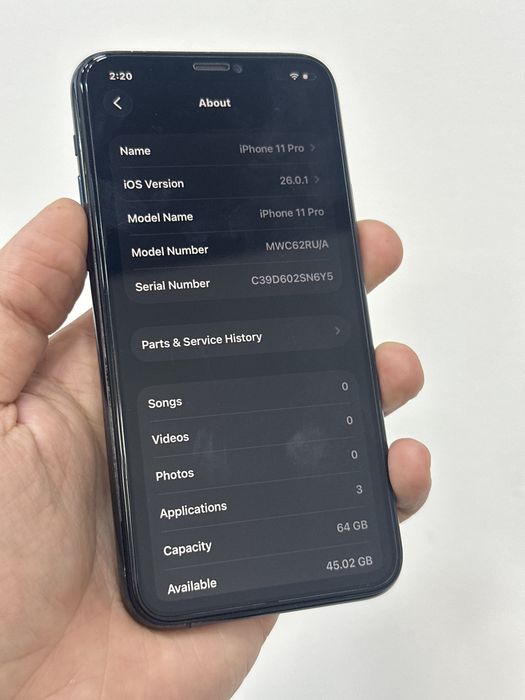 Iphone 11 Pro 64 green bez uzimei