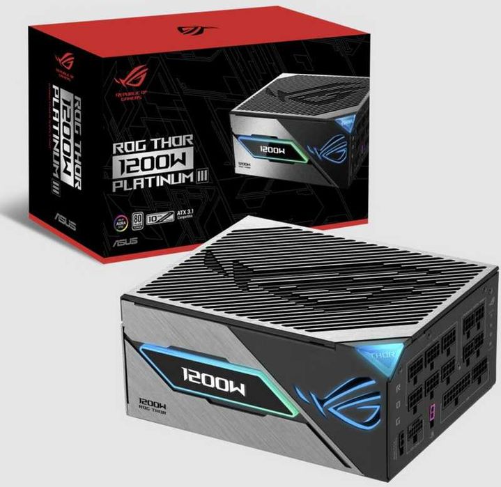 Блок питания ASUS 1200W ROG-THOR-1200P3-GAMING