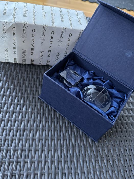 Кристален глобус за бюро