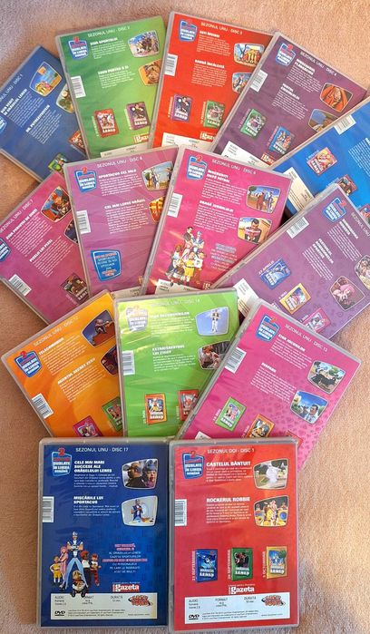 Serial Copii, Oraselul Lenes, Colectie DVD