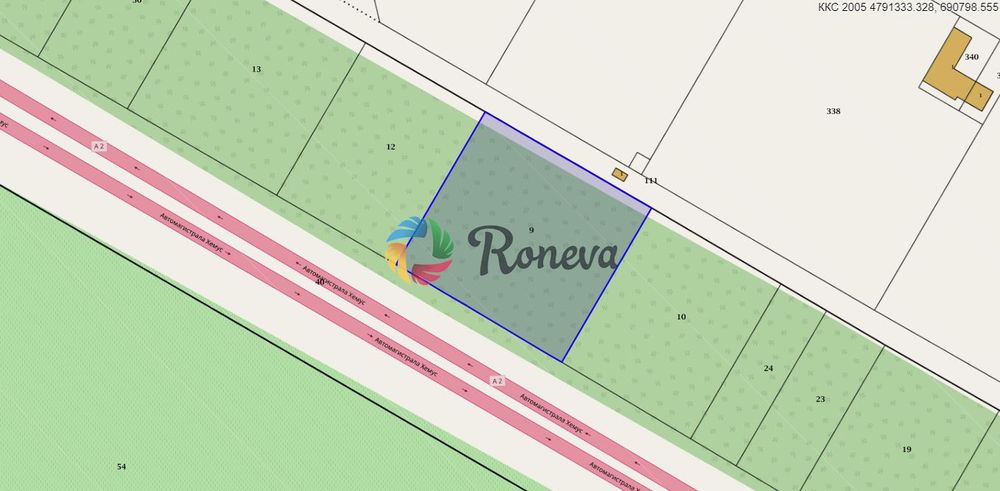 Парцел в Варна-м-т Атанас Тарла площ 5599 цена 839850