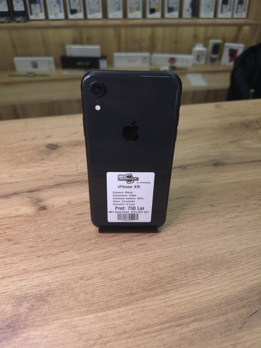 iPhone Xr Black 64Gb - Sanatate baterie 92% - Garantie