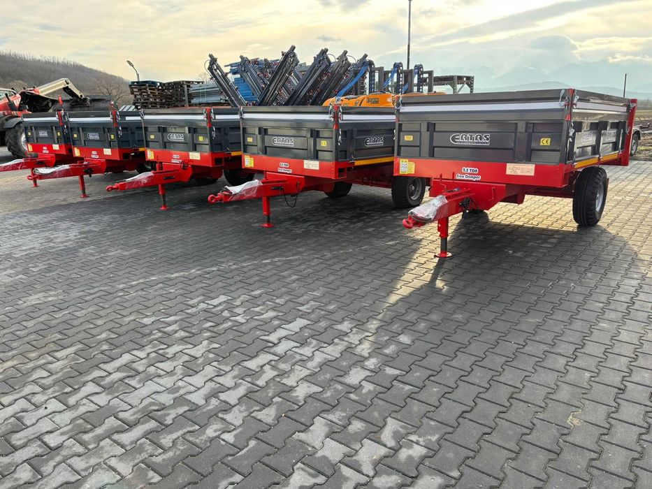 Remorca agricola basculabila 2.5 tone 5 tone 6 tone