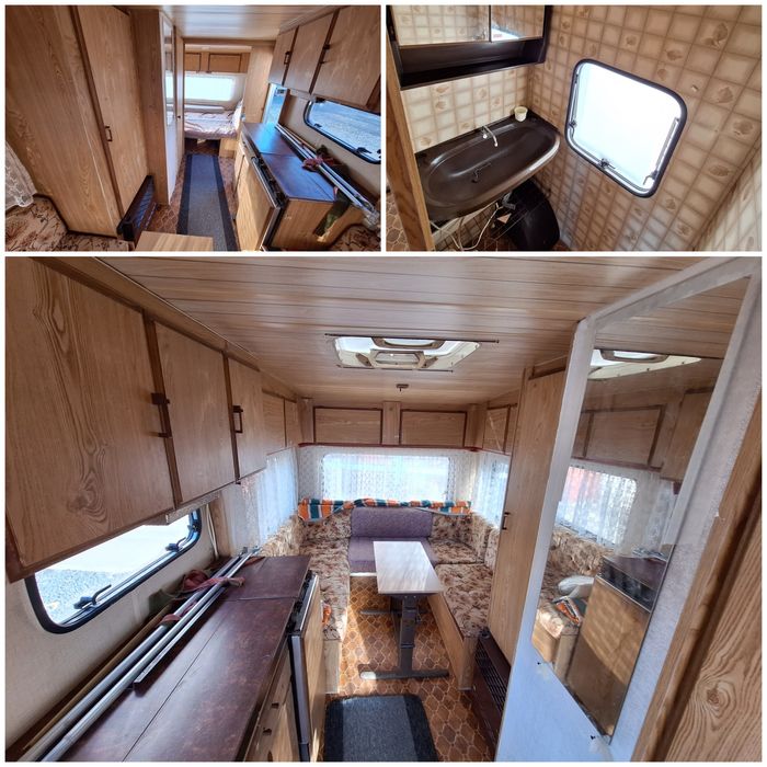 Rulota Burstner City -4 persoane - Revopsita - fara infiltratii de apa