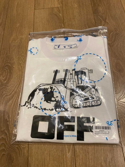 OFF-WHITE World CATERPILLA, тениска, размер: S