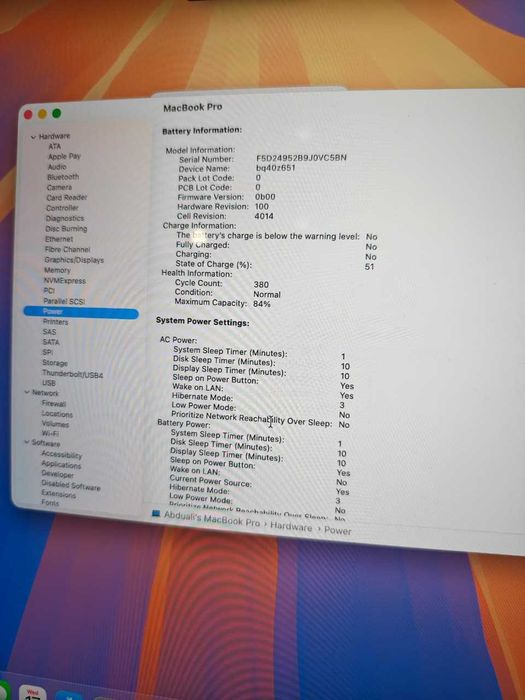 Macbook Pro 16 M2 pro