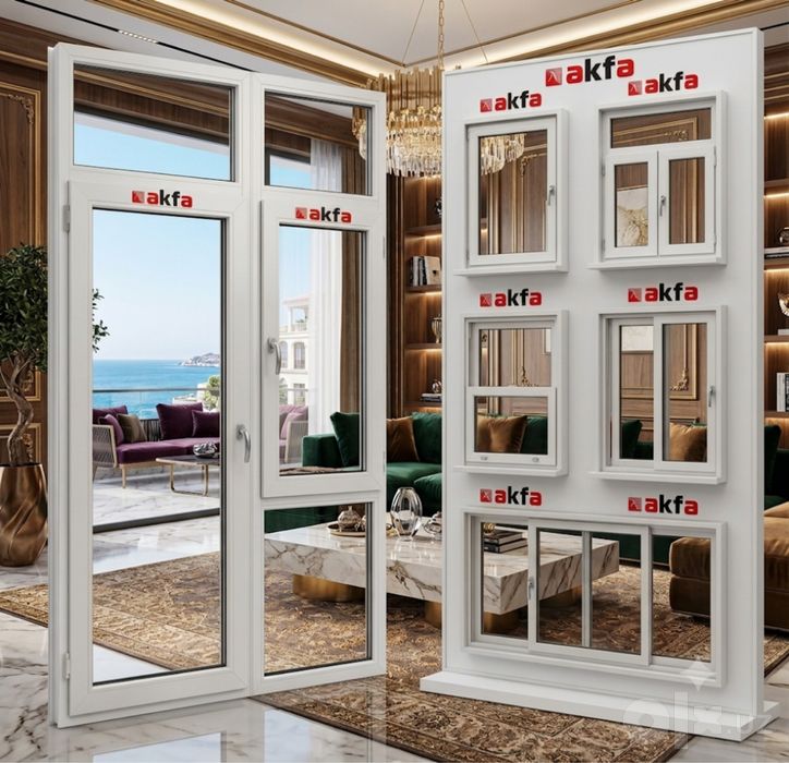 Akfa eshik rom ishlab chiqaramiz va ornatib beramiz