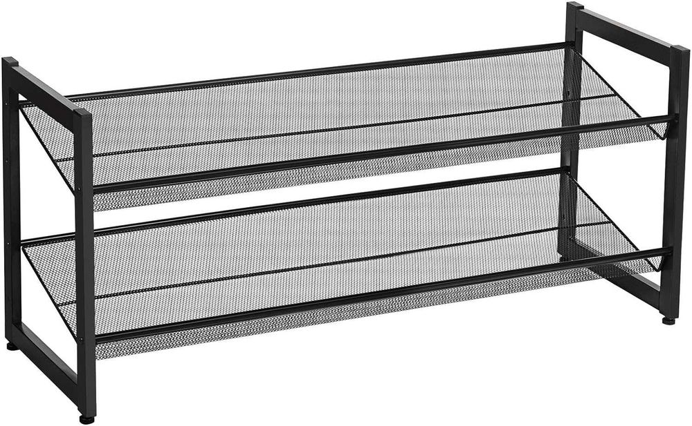 Метална поставка за обувки SONGMICS