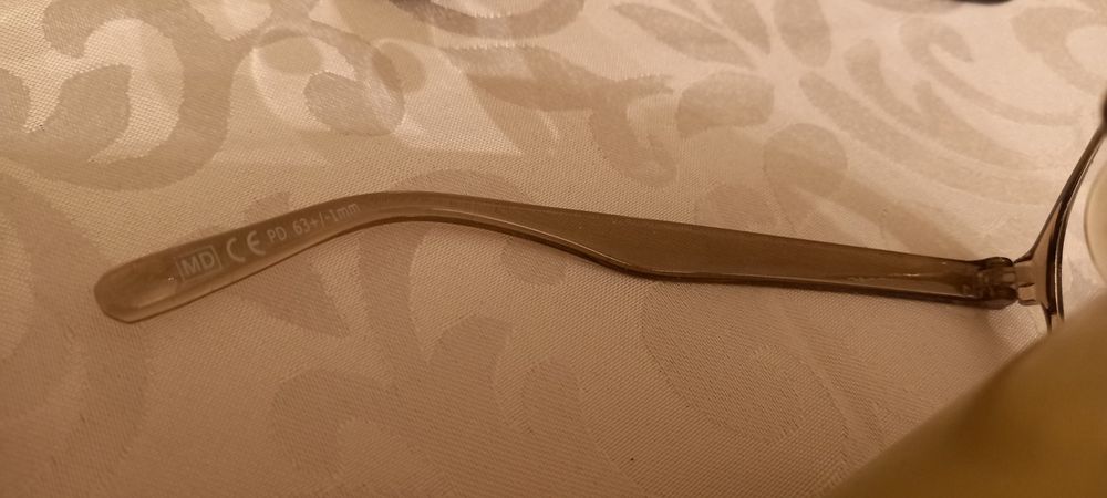 Нови немски очила за четене + 3,0 диоптъра, шарнир, кожен калъф