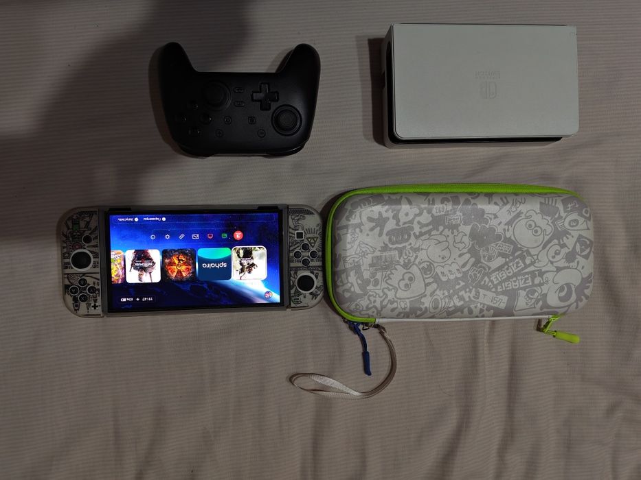 Nintendo switch oled  прошитая 256 gb,  продажа или обмен