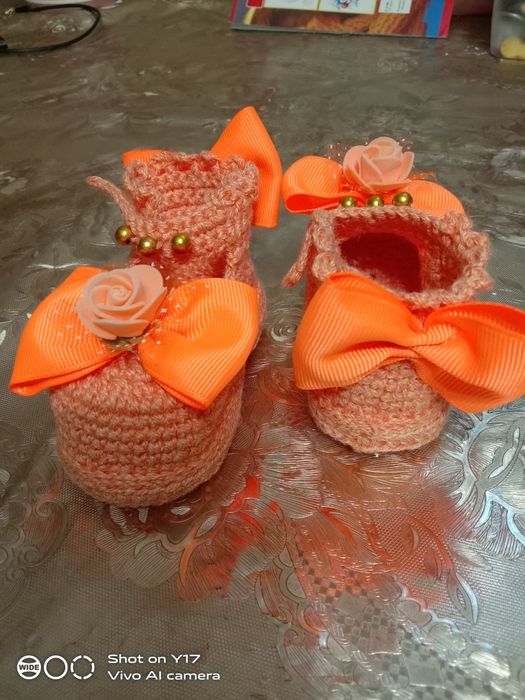 Пинетки башмачки на малышей