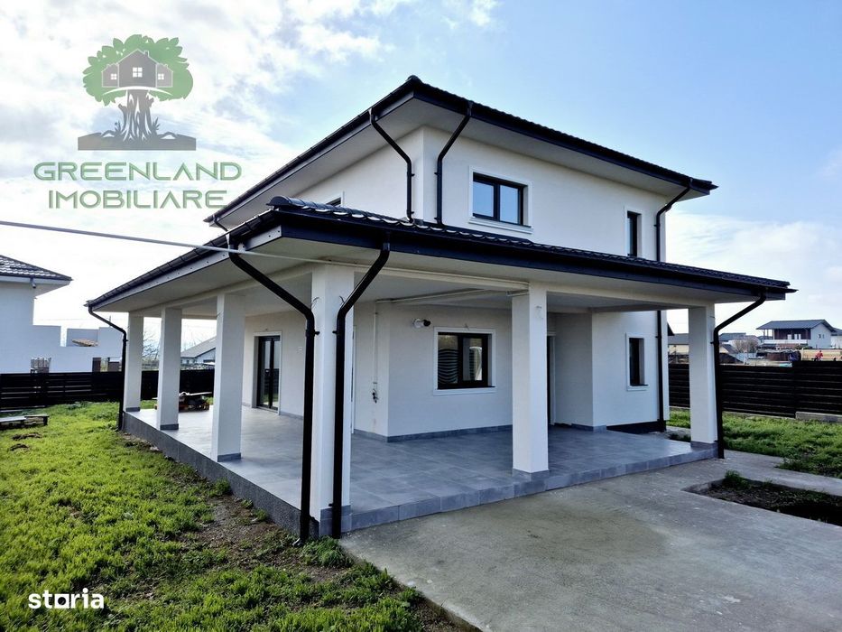 Casa mediteraneana 4 camere, 2 bai, 165mp, TEREN 500mp, CUG- T Neculai