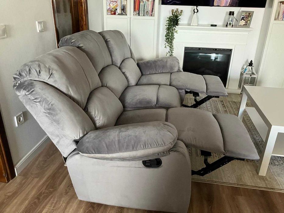 Canapea recliner 3 locuri