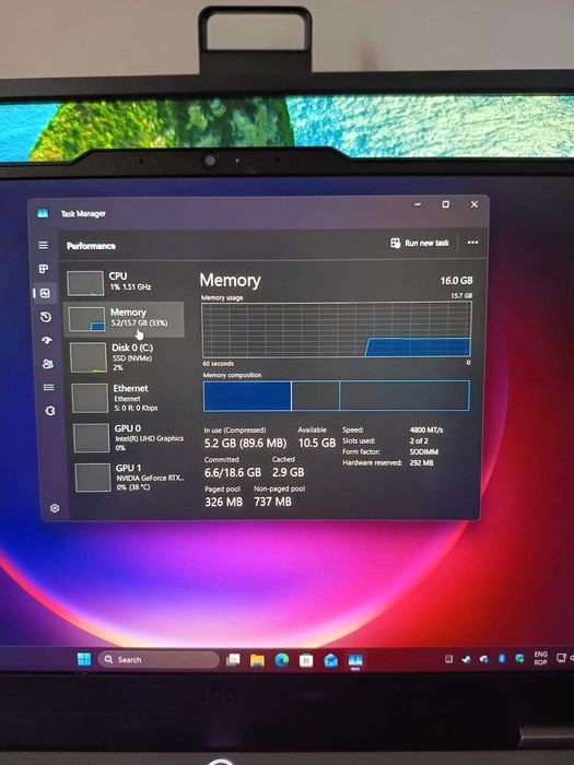 Vand Lenovo LOQ 15IRX9 I7 13650HX 16 GB RAM  RTX4060