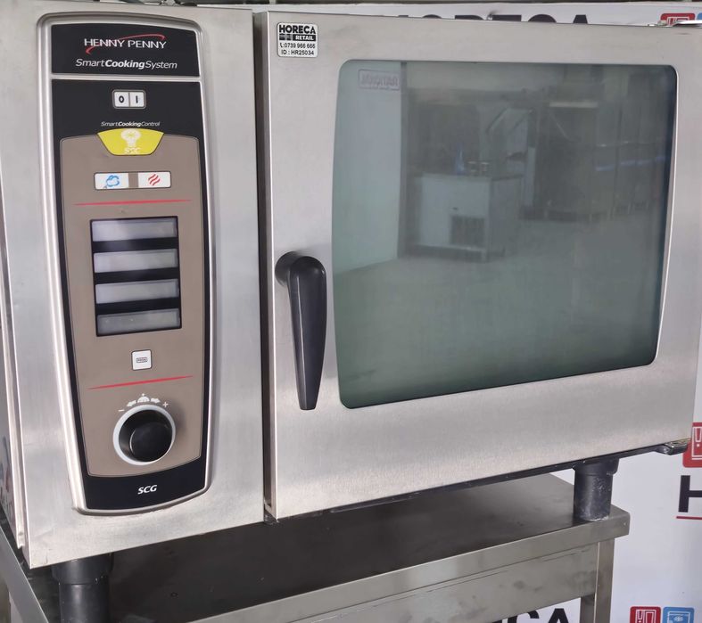 Cuptor profesional,Rational x Henny Penny,convectomat,6 tavi,380v