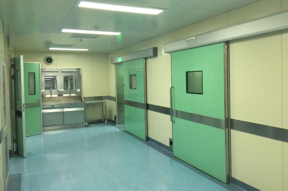 Раздвижные медицинский двери