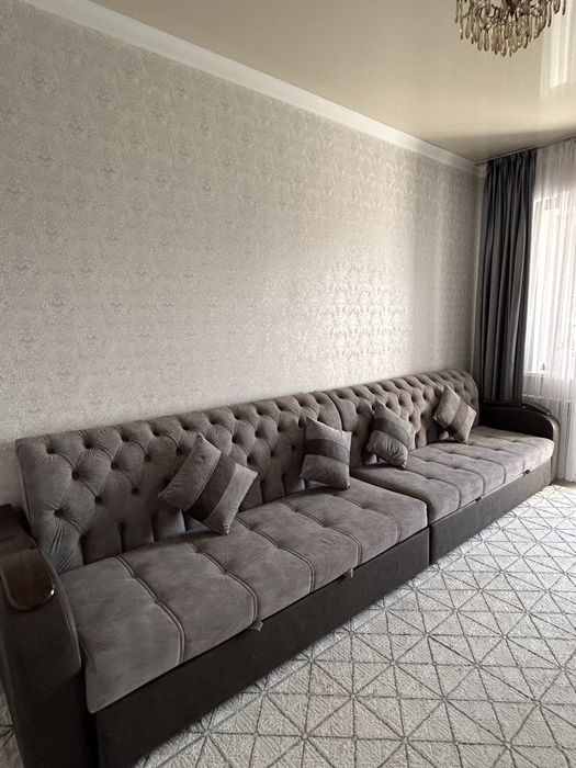 Диван 4 метра велюрвый