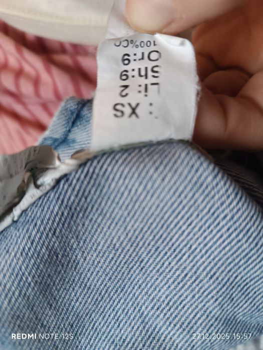 Geaca de blugi Zara mărime XS