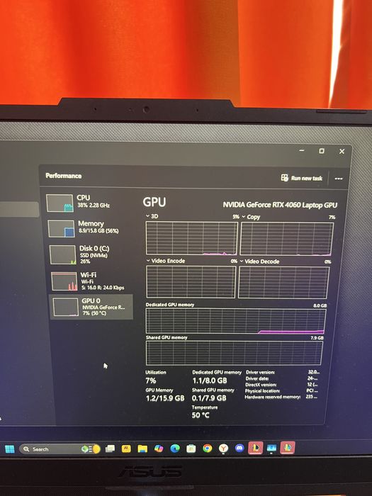 Laptop ASUS TUF Gaming A15