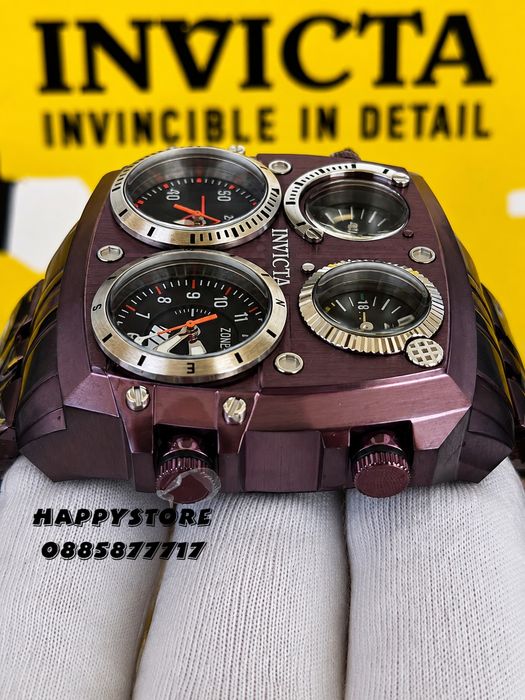 INVICTA Purple 54 mm, Инвикта нов мъжки часовник