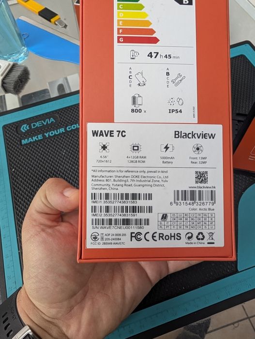Blackview Wave 7C, 4/128 GB, Sigilat, Garanție