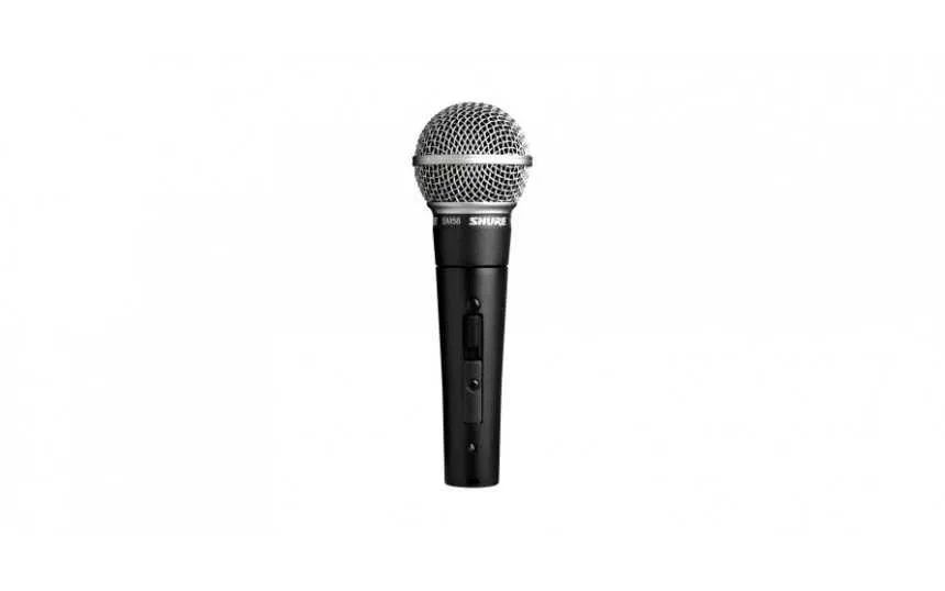 ***ПРОМОЦИЯ*** Вокален, жичен, професионален микрофон SM-58